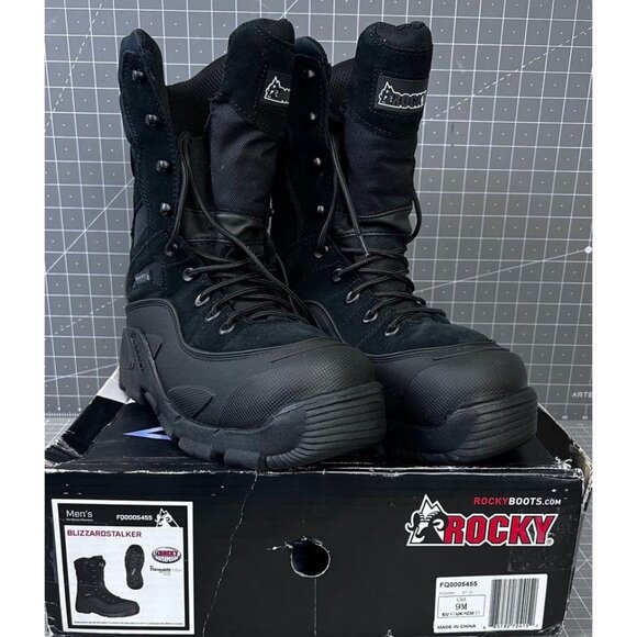 Rocky Other - ROCKY Blizzardstalker Pro Waterproof Insulated Boots Men's 9 US Black ~~NEW~~